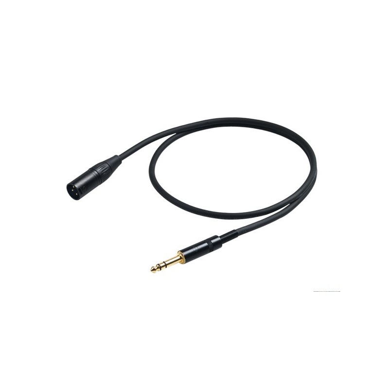 PROEL STAGE CHL230LU10 CHALLENGE Series kabel zbalansowany XLRm - Jack 6.3 stereo 10m